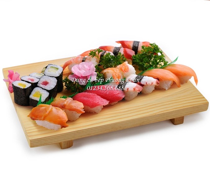Thớt gỗ Sushi 30x18cm