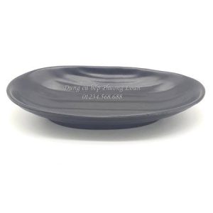 W7308 Đĩa oval 8 (Đen)