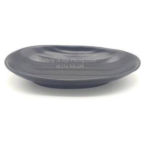 W7308 Đĩa oval 8 (Đen)