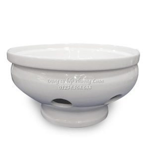 Nồi hấp sứ tròn 10''