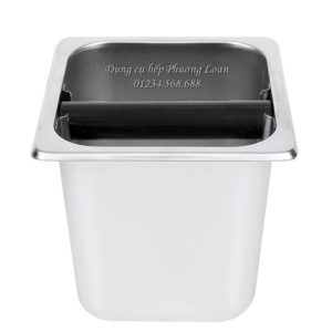 Hộp đập bã cà phê Inox 162x176x15mm